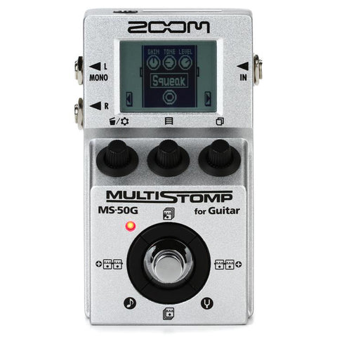 Zoom MS-50G MultiStomp Guitar Effect Pedal