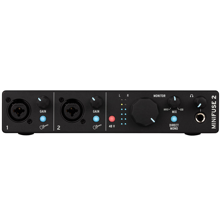 Arturia MiniFuse 2 Portable 2-Channel USB Audio Interface - Black