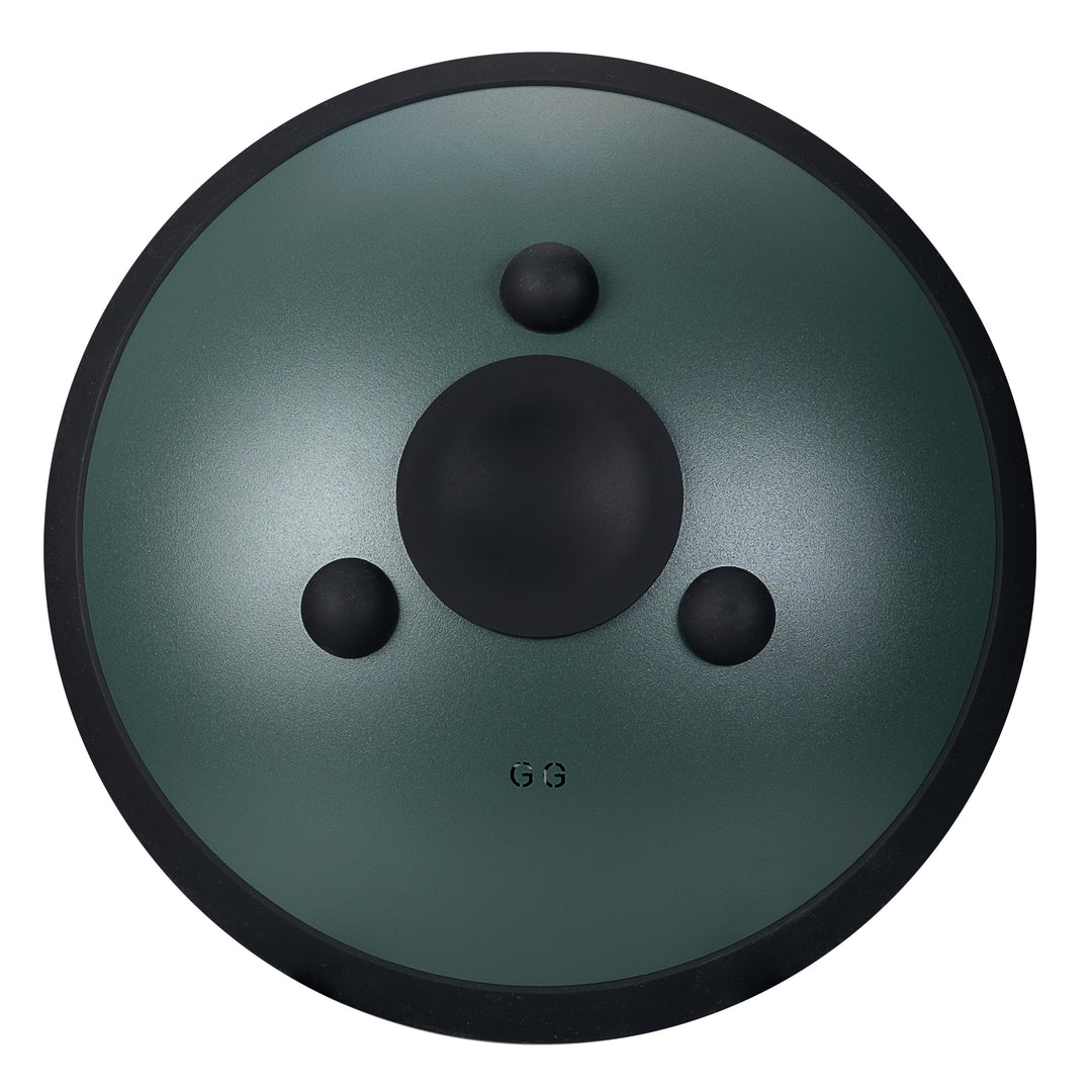 Sela SE373 Melody Tongue Drum 10“ C Golden Gate Dark Green