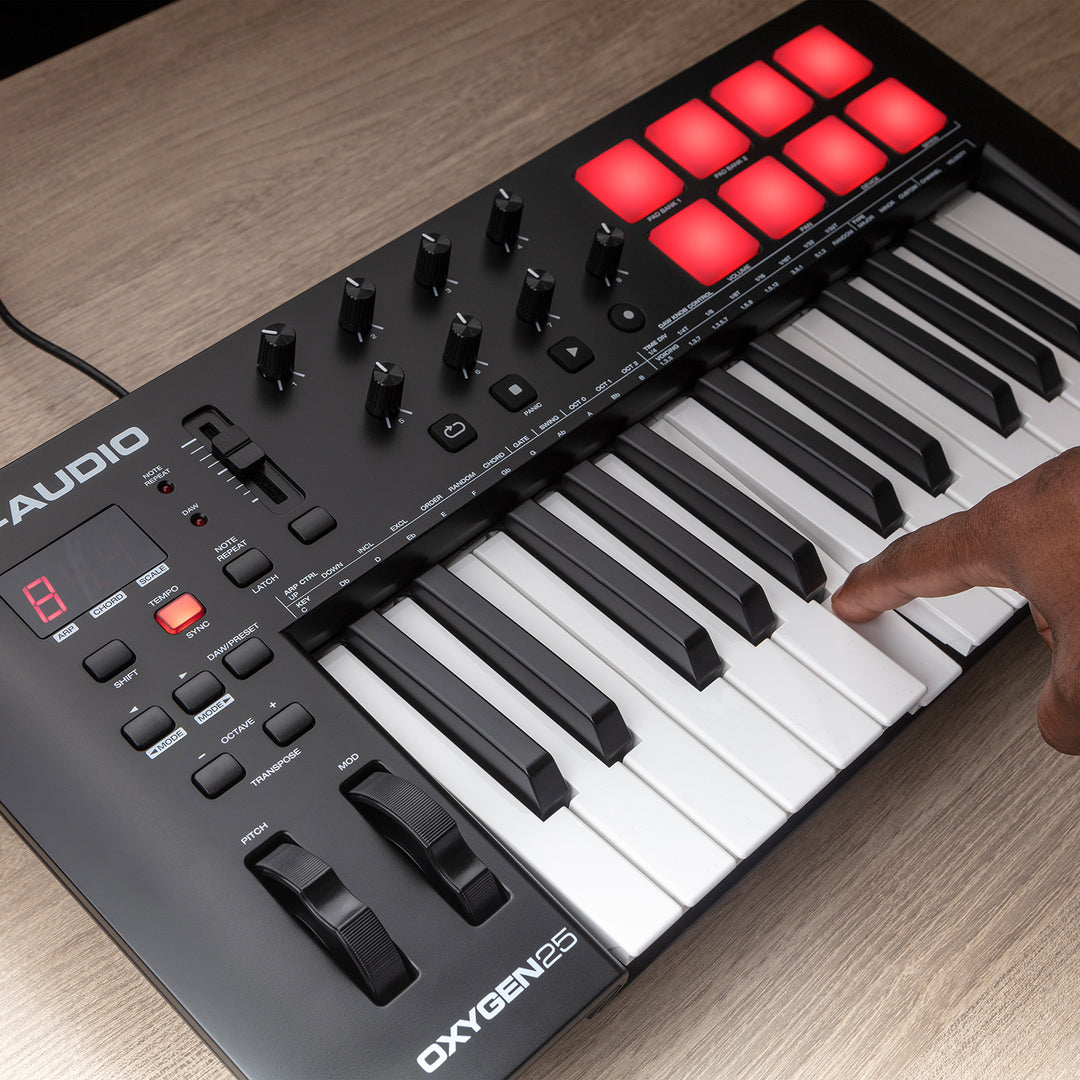 M-Audio Oxygen 25 MKV 25-Key USB Midi Controller w/ Smart Controls and Auto-Mapping