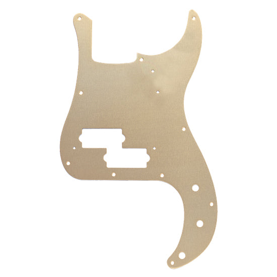 Fender Pickguard for ’57 Precision Bass 10-Hole Mount 1-Ply - Gold