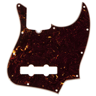 Fender Pickguard for Jazz Bass 10-Hole Mount 4-Ply - Tortoise Shell