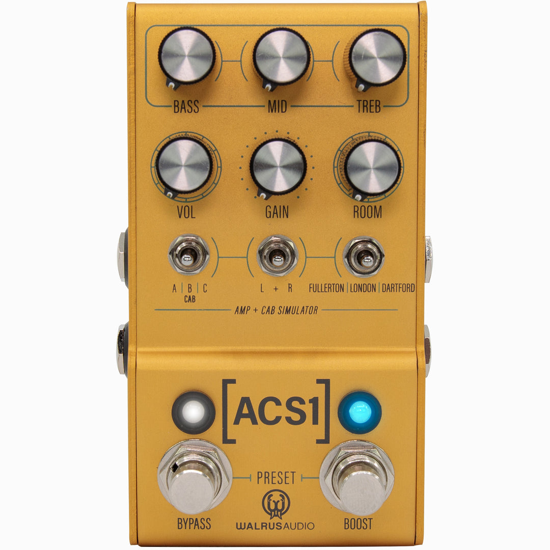 Walrus Audio MAKO Series: ACS1 Amp + Cab Simulator Effect Pedal