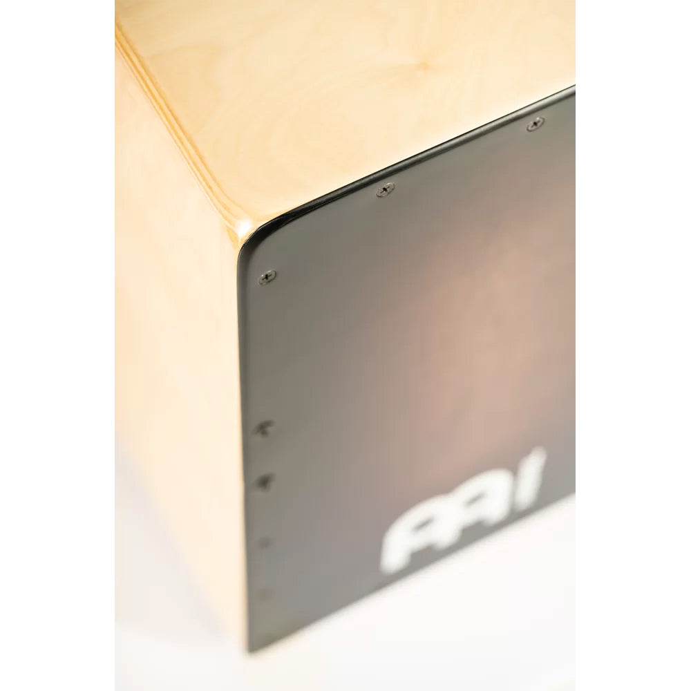Meinl Woodcraft Professional Cajon WC100EB - Espresso Burst Frontplate