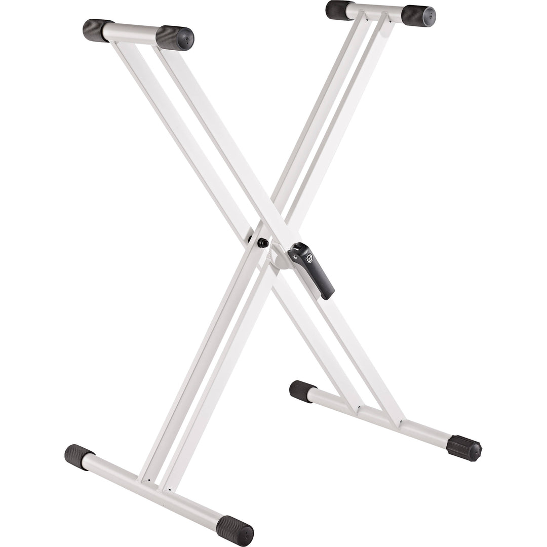K&M 18993 Keyboard Stand - Rick 20 (White)