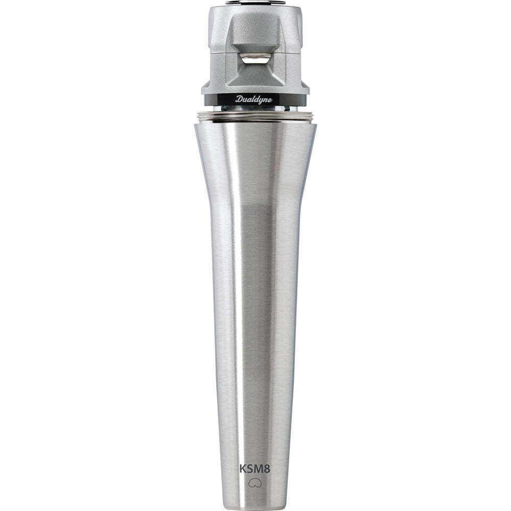 Shure KSM8 Dualdyne Cardioid Dynamic Vocal Microphone for Studio Recording Nickel