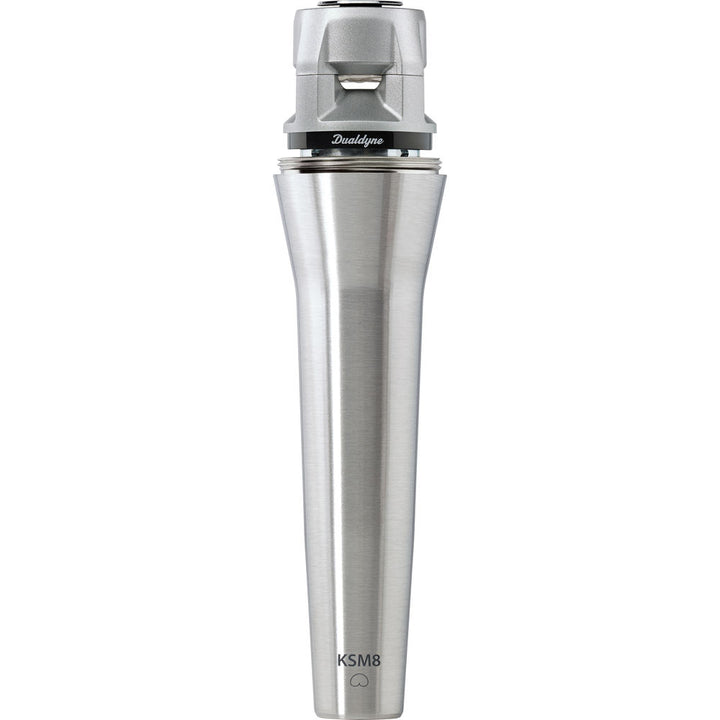 Shure KSM8 Dualdyne Cardioid Dynamic Vocal Microphone for Studio Recording Nickel