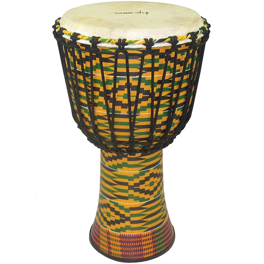 Tycoon TFAJ-10 K - Djembe African Fibreglass-Kente Finish