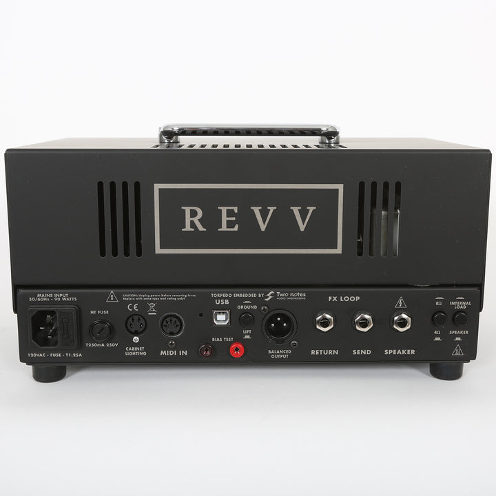 Revv D20 Tube Guitar Amplifier Head 20/4-Watt - Black