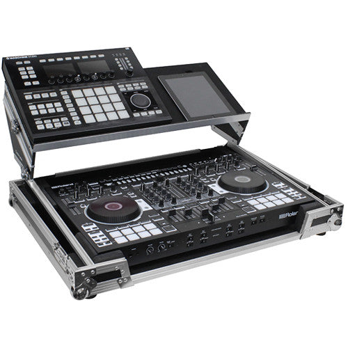 Odyssey Flight Zone Producer Glide Style Case for Roland DJ-808 & Denon MC7000