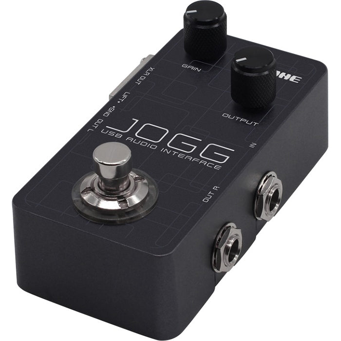 Hotone UA-10 Jogg Pedal USB Audio Interface w/ V-Stomp Amp Mobile App