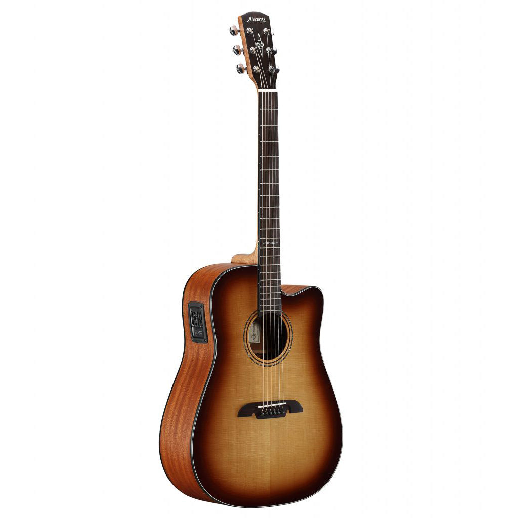Alvarez AD60CESHB - Artist 60 Series Dreadnought Electric, Shadowburst Gloss Finish