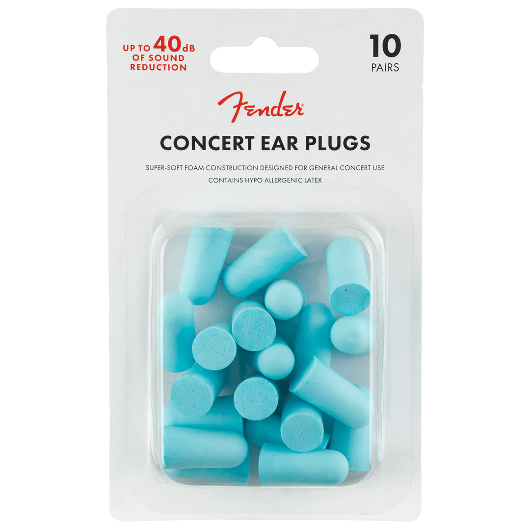 Fender Concert Series Foam Ear Plugs (4-Pairs)