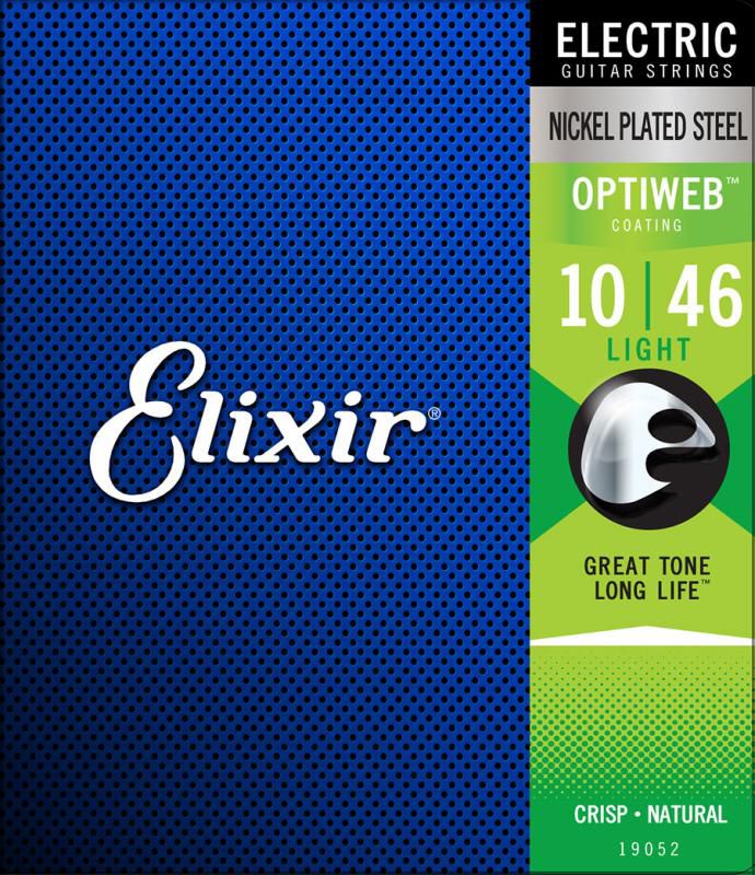 Elixir Electric Guitar Bulk 50 Pack OPTIWEB Nickel plated