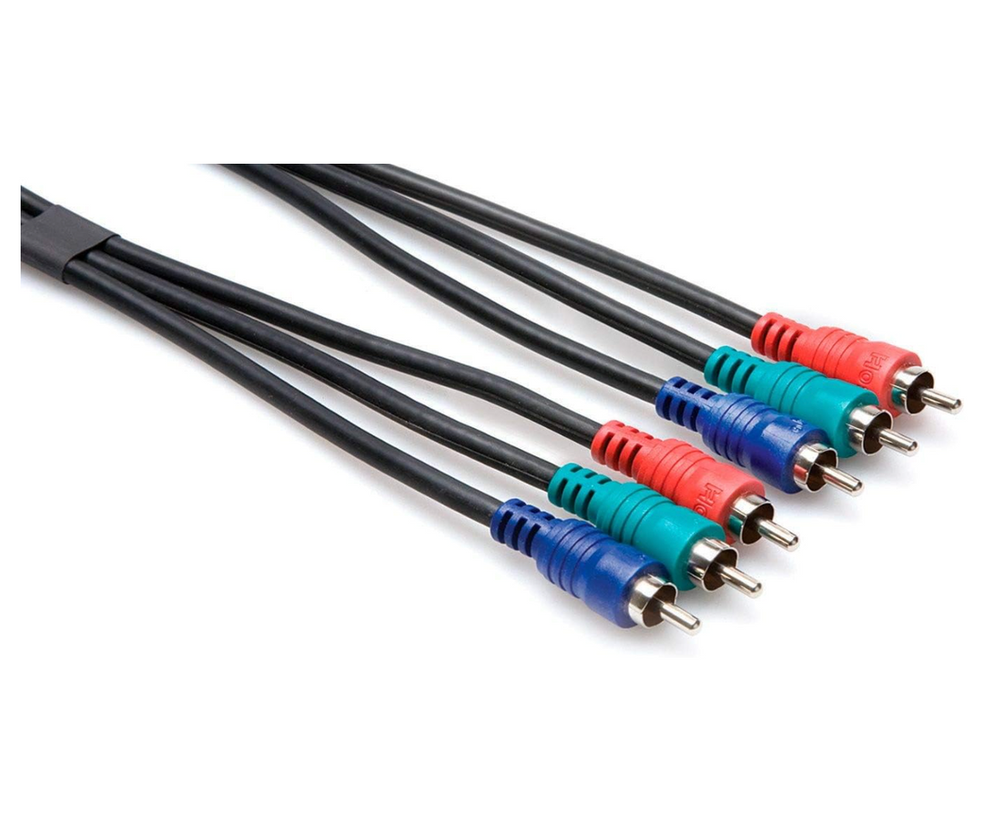 Hosa Technology VCC-300.5 Component Video Cable 0.5 m