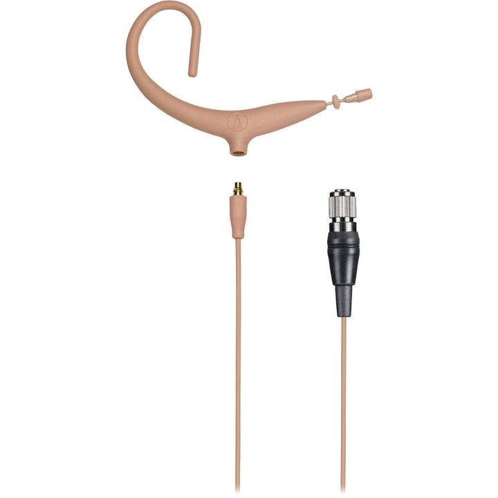 Audio-Technica BP893x MicroSet Omnidirectional Condenser Headworn Microphone - cH Connector (Beige)