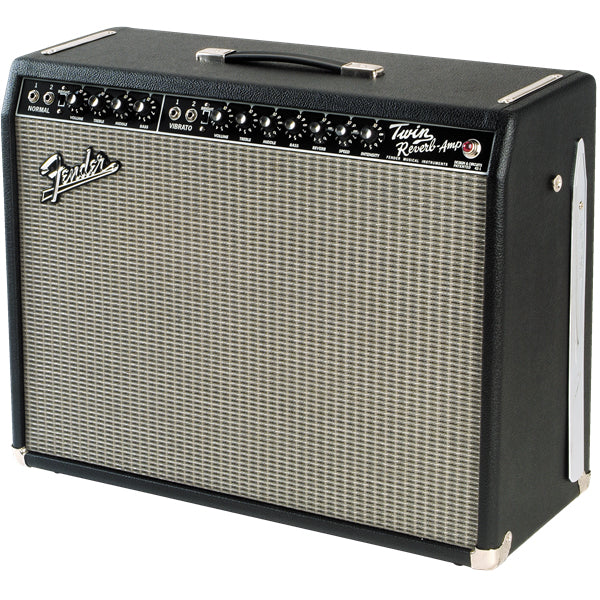 Fender '65 Twin Reverb Guitar Combo Amplifier - Black & Silver