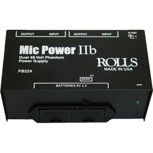 Rolls PB224 Dual Battery Powered Phantom Adapter