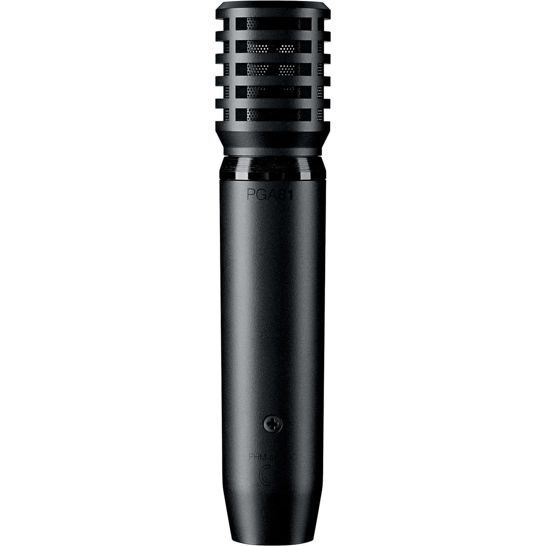 Shure PGA81 Cardioid Condenser Instrument Microphone (No Cable)