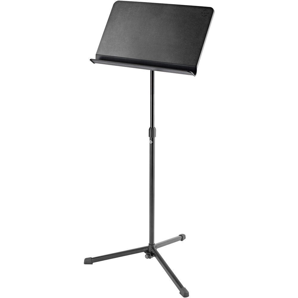 K&M 11911 Adjustable Orchestra Music Stand - Black