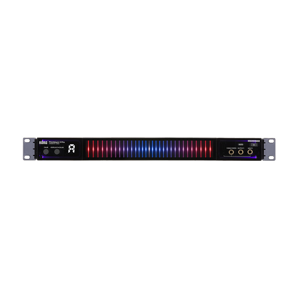 KORG PBXPRO Pitchblack X Pro Rackmount Tuner
