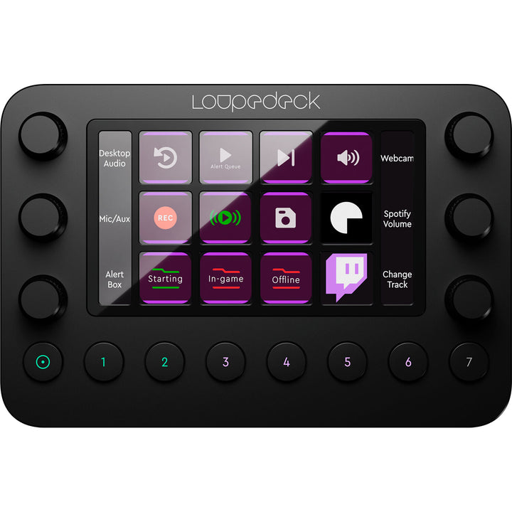 Loupedeck LIVE Power Console for Content Creators and Streamers
