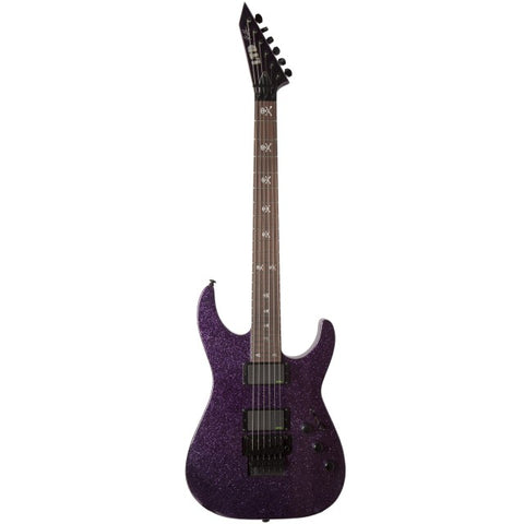 ESP KH-602 Kirk Hammett LTD Signature 6-string Guitar (with case) - Purple Sparkle