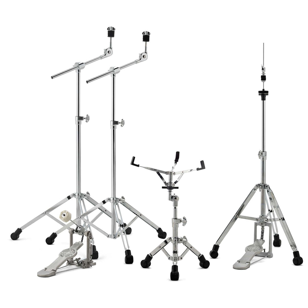 Sonor HS 1000 Hardware Set Includes 1000-Series His-Hat, Snare, Mini Boom Stands and Bass Drum Pedal