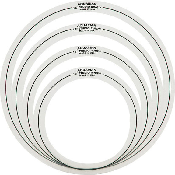 Aquarian SRSET#6 - QTY (6) 13'' STUDIO RINGS      13''STUDIO RINGS