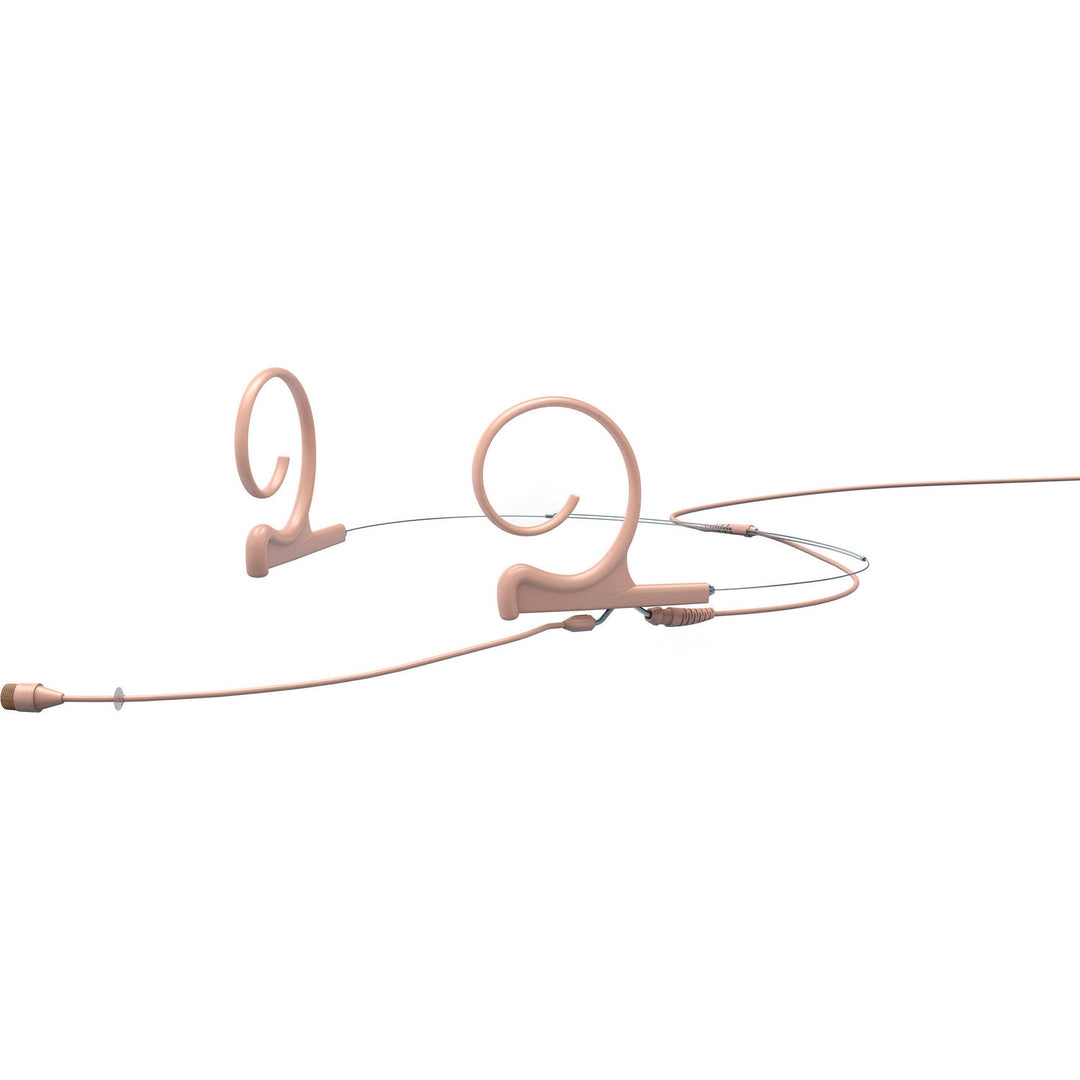 DPA Microphones d:fine Core 4266 Slim Omnidirectional Flex Headset Mic, 110mm Boom with 1/8" Mini Jack - Beige