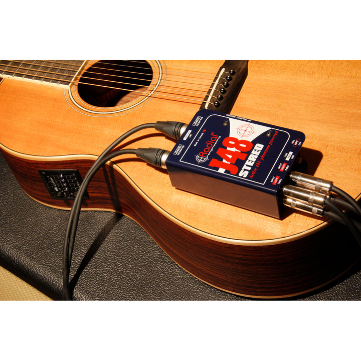 Radial J48 Stereo Phantom Powered Active Direct Box