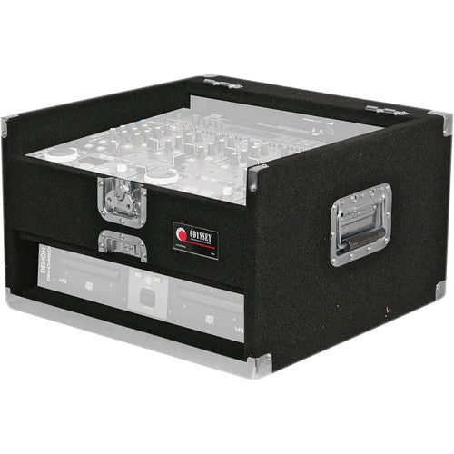 Odyssey CGX902 Carpeted Console Rack Case {Black}