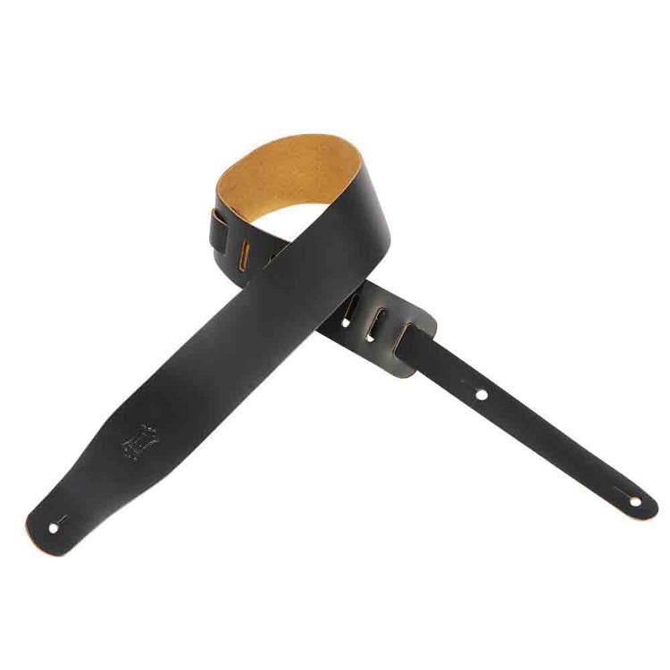Levy's M26-XL-BLK Genuine Leather Guitar Straps