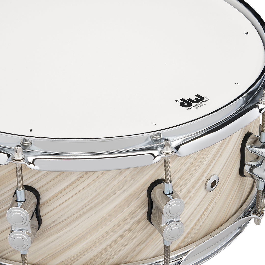 PDP Concept Maple Finish Ply 5.5x14 Snare Drum w/ Chrome Hardware - Twisted Ivory