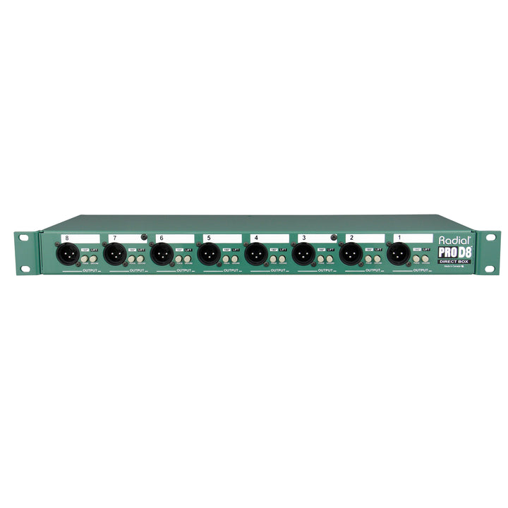 Radial ProD8 - 8 Channel Rackmount Passive Direct Box