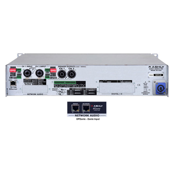 Ashly NX3.02 Programmable Output Power Amplifier