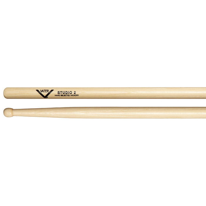 Vater VHS2W -Vater American Hickory Studio 2 Wood Tip Drumsticks