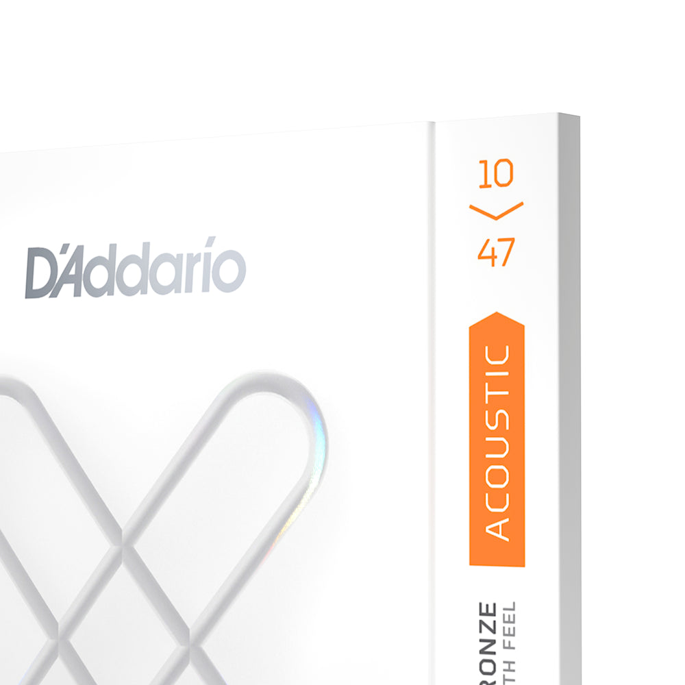 D'Addario XSAPB1047 Acoustic Phosphor Bronze Guitar Strings - Extra Light 10-47