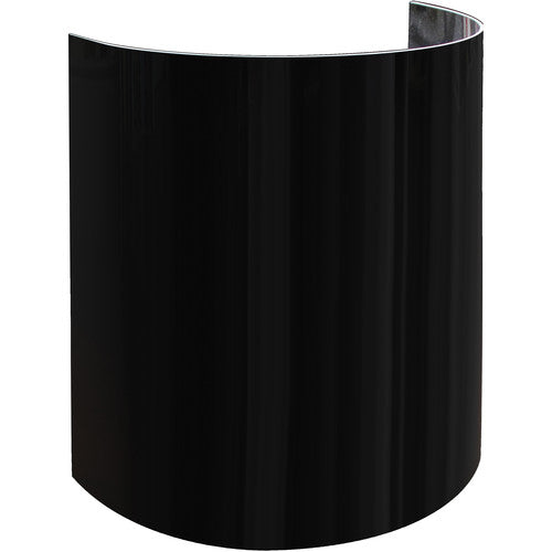 Odyssey 15''-High Uplight Decor Shield (Set of 8 Pieces, Black)