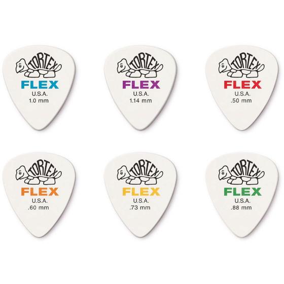 Dunlop 4280 Tortex Flex Std Nat 216/Cab