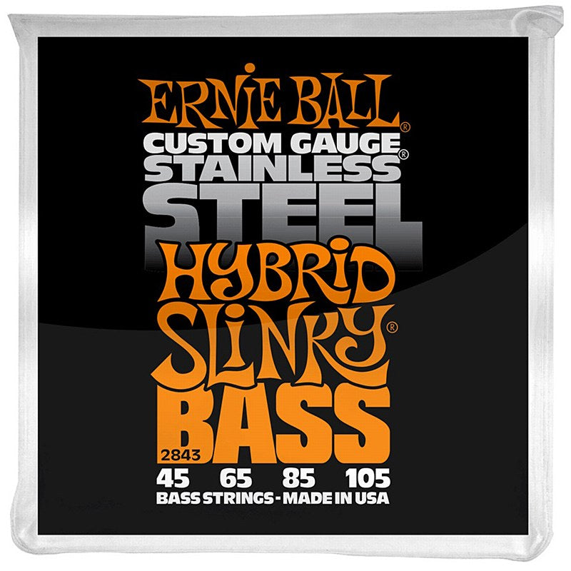 Ernie Ball 2843EB BASS STAINLESS HYBRID 45-105