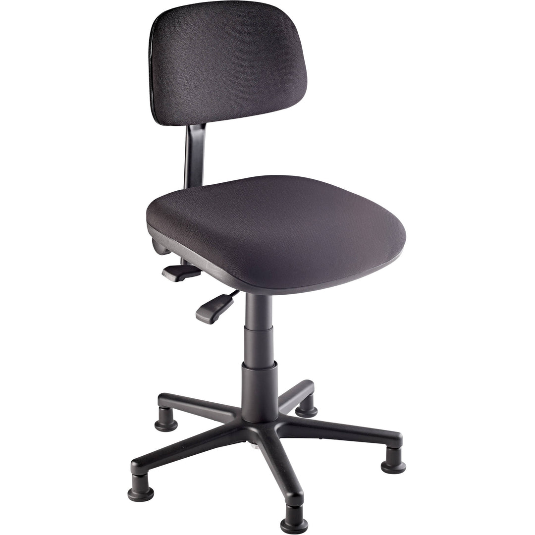 K&M 13470 Chair for Percussion, Cello and Harp (Black)