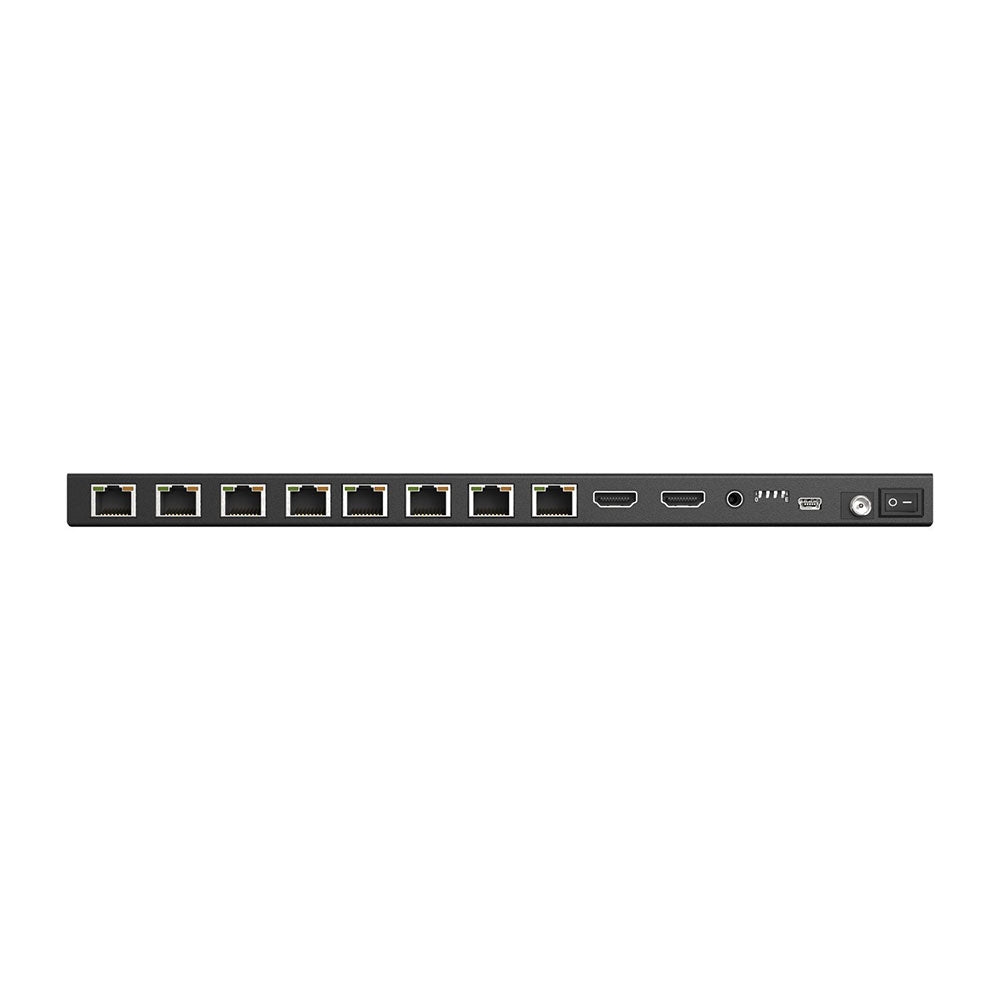 BZBGEAR - 1X8 1080P/4K30 HDMI Splitter/Distribution Amplifier up to 230ft over Category Cable