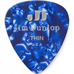 Dunlop 483P-10-TH Celluloid Blue Pearl CL-12/PLY