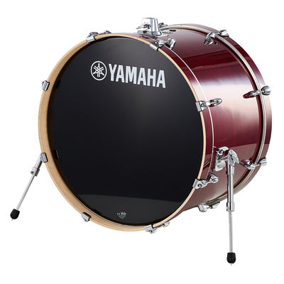 Yamaha Stage Custom Birch 24” x 15” Bass Drum - Cranberry Red