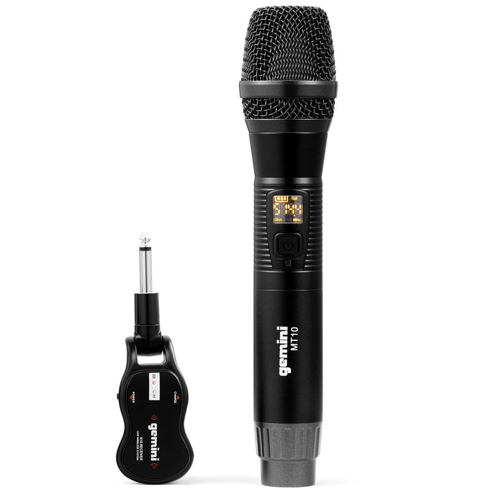 Gemini GMU-M100 UHF Wireless Microphone System - Handheld Vocal