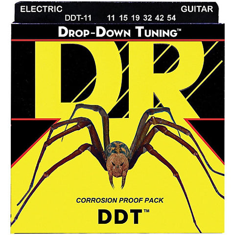 DR Strings DDT-11 (Heavy) - DDT: Drop Down Tuning: 11, 15, 19, 32, 42, 54