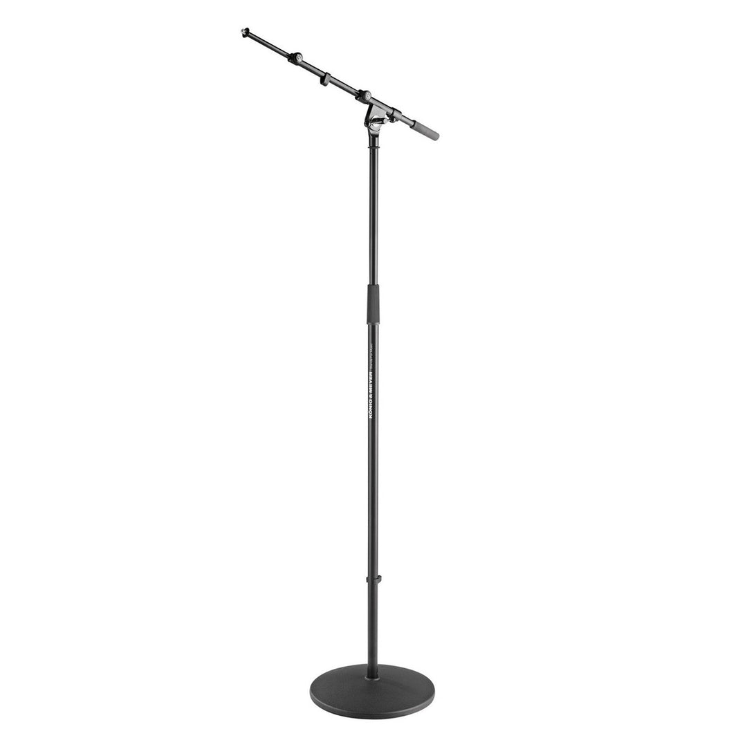 K&M 26145 Round Base Microphone Stand w/ Boom