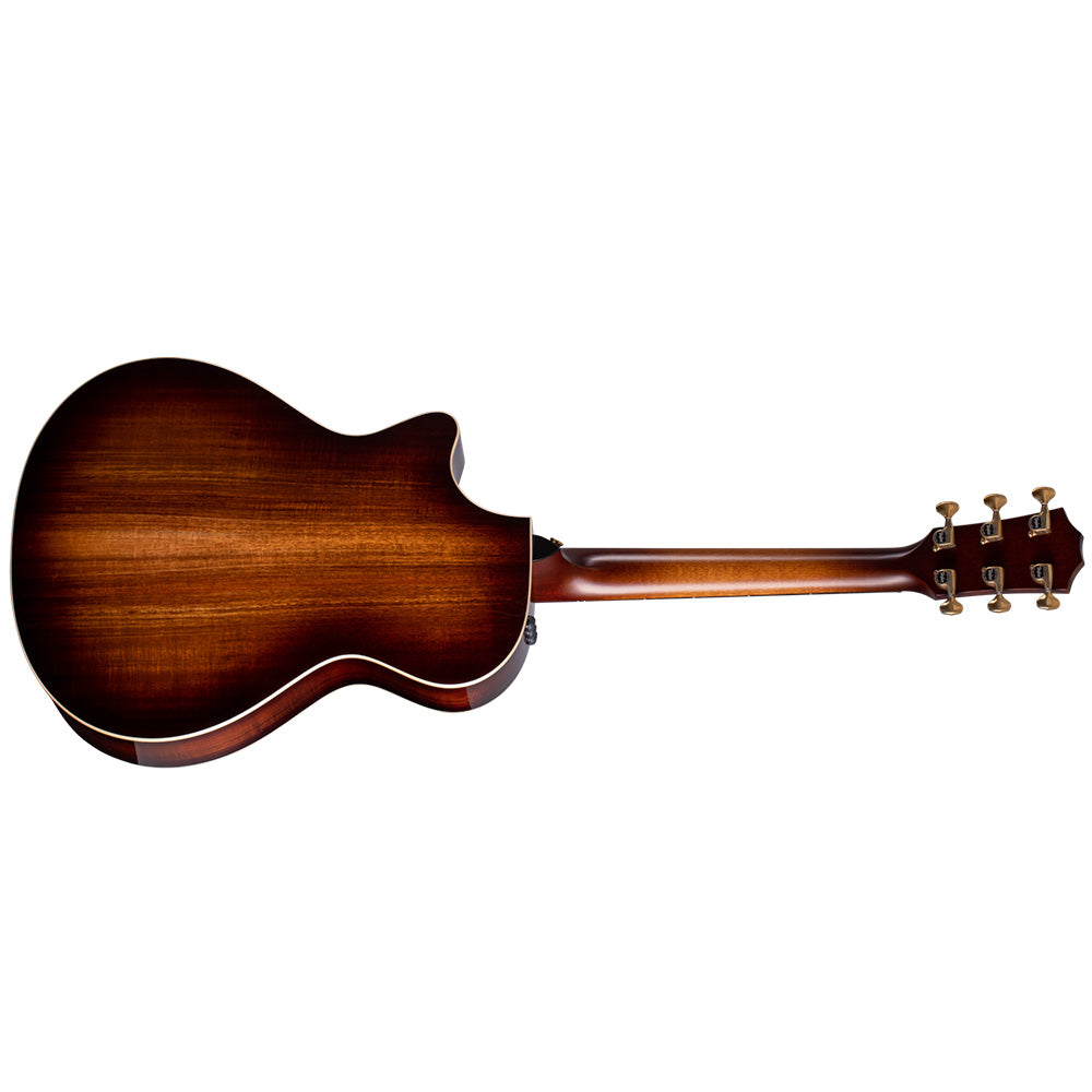 Taylor Guitars K22ce, Hawaiian Koa Top, Hawaiian Koa Back and Sides, West African Crelicam Ebony Fretboard, Expression System ® 2 Electronic, Venetian Cutaway with Taylor Deluxe Hardshell Brown Case