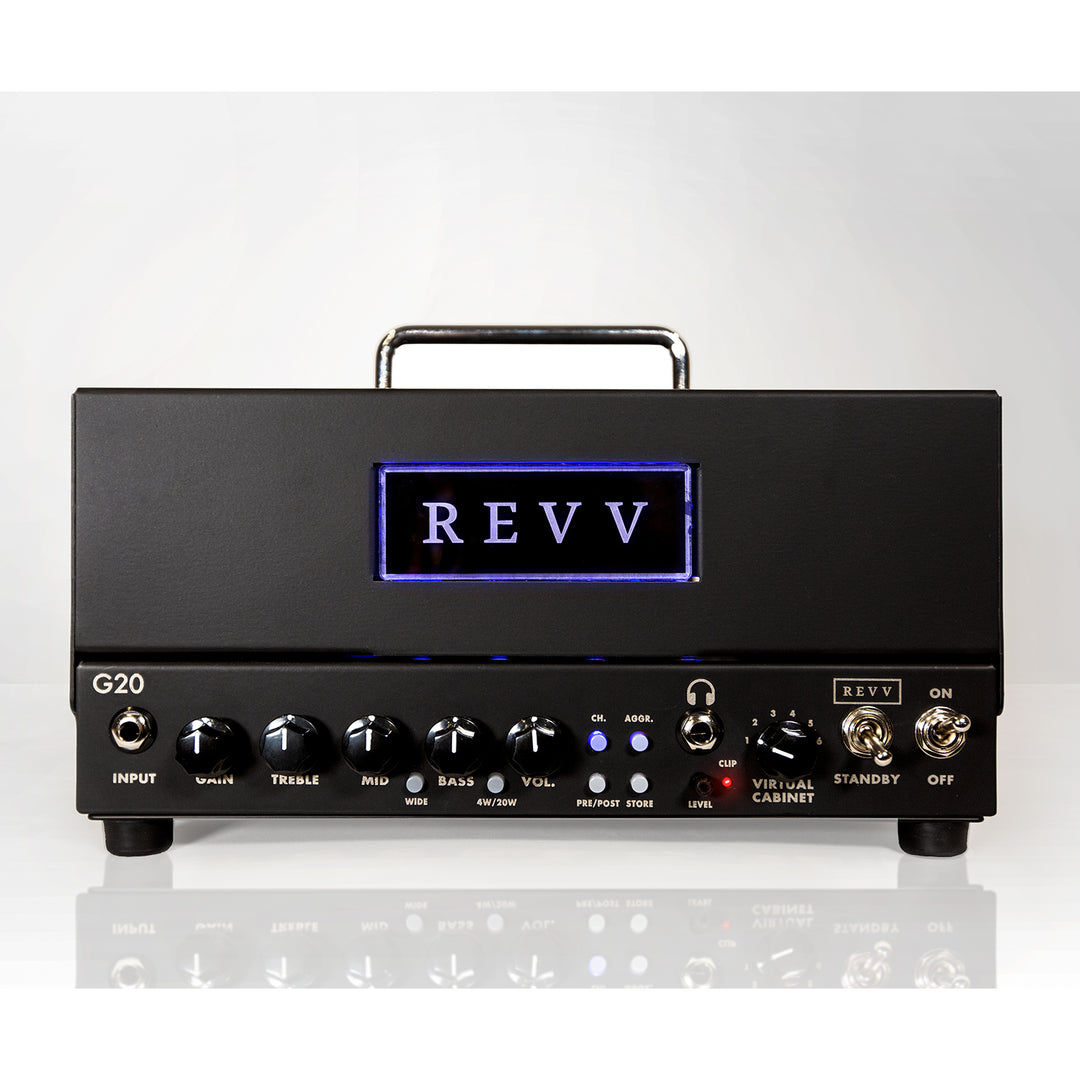 Revv G20 2-Channel 20/4-Watt Tube Guitar Amplifier Head w/ EQ & FX